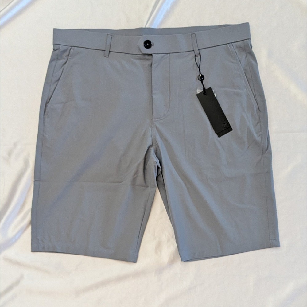New Greyson Men's Montauk Golf Shorts Slate Gray Size 36